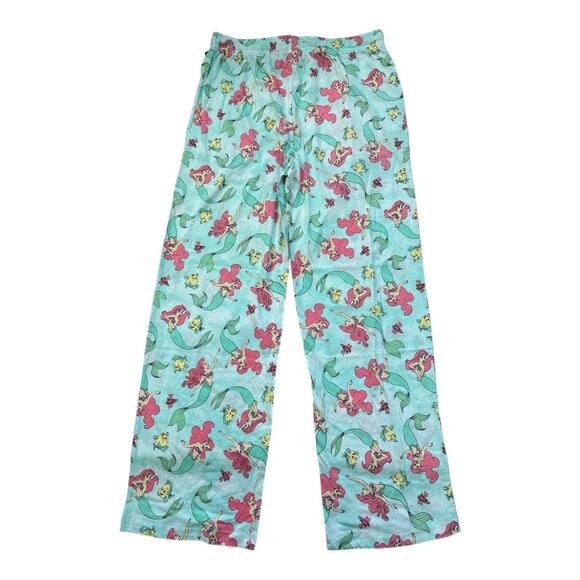 Disney Women's The Little Mermaid Print Pajama Sleep Pants Size Medium Princess - Picture 3 of 8